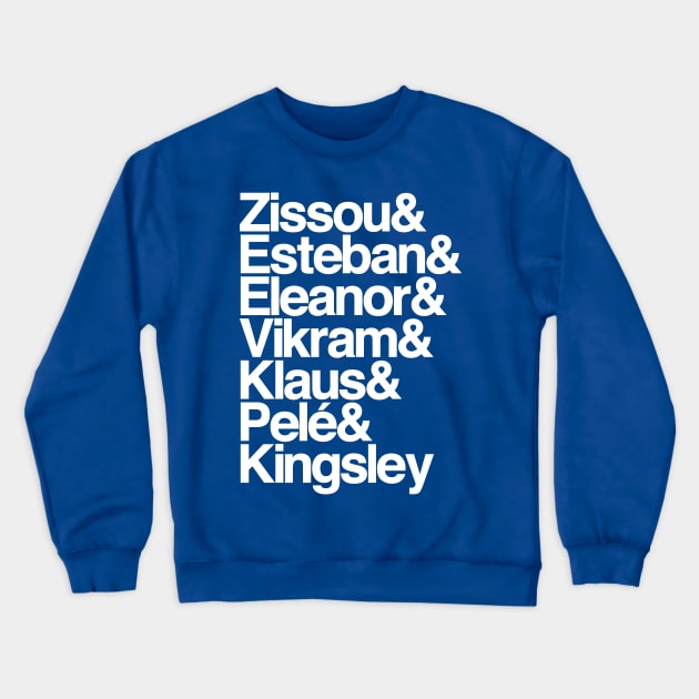 Team Zissou Crewneck Sweatshirt by artnessbyjustinbrown